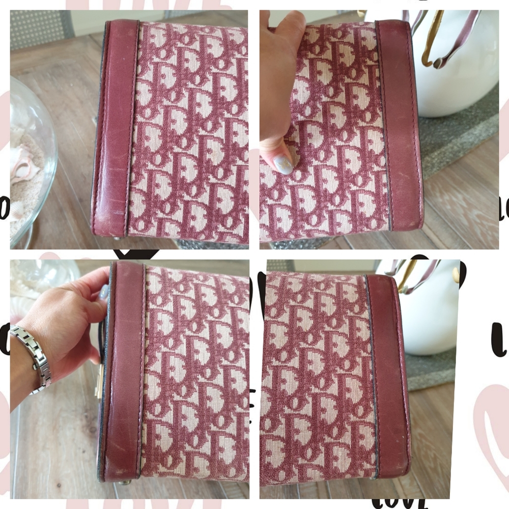 ✨Authentic Vintage Christian Dior Monogram Train / Travel Makeup Carrier✨ - Picture 10 of 12